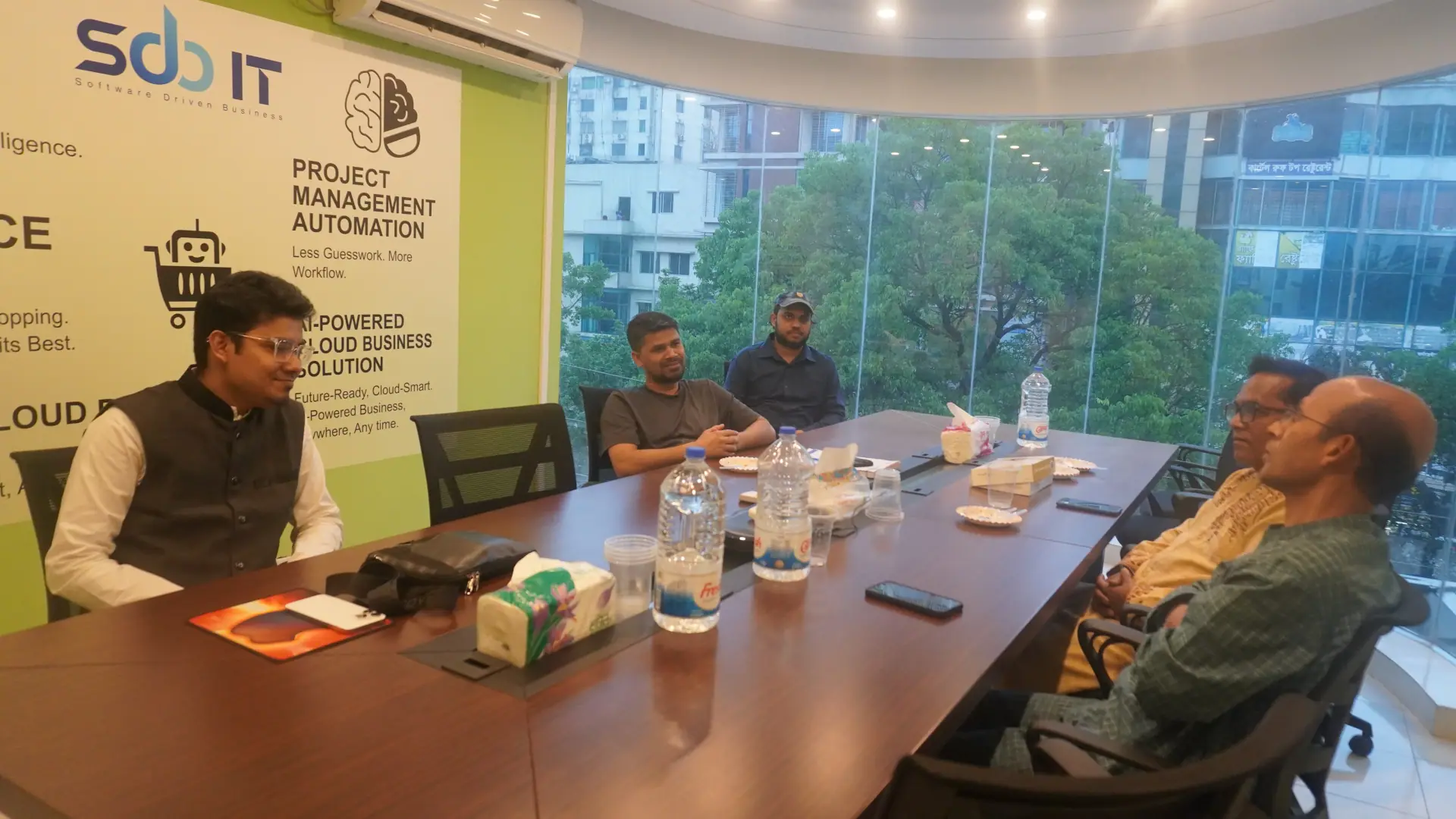Client Meeting at SDB-IT Office - Photo 3