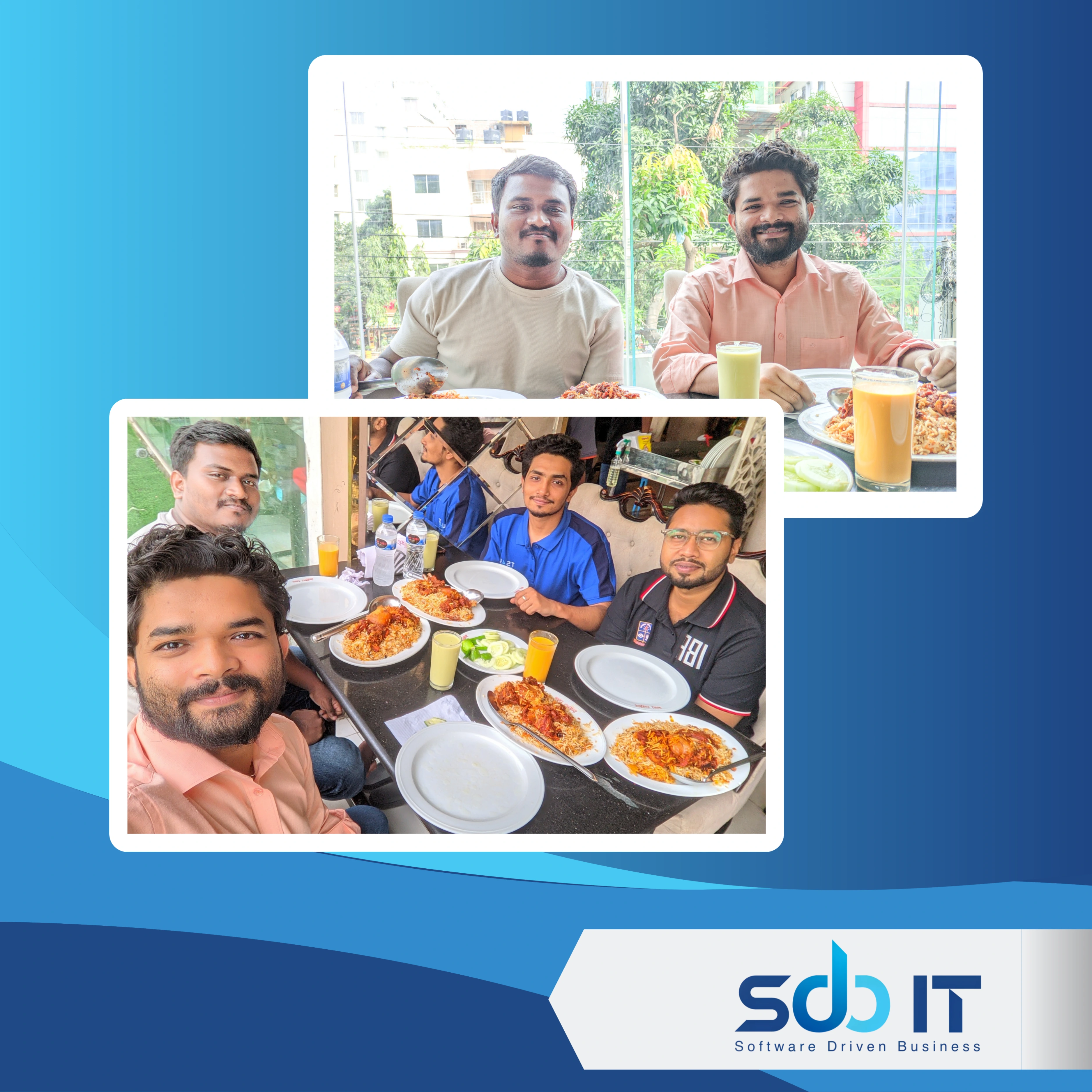 Omar and Mahmudul - Employees of the Month